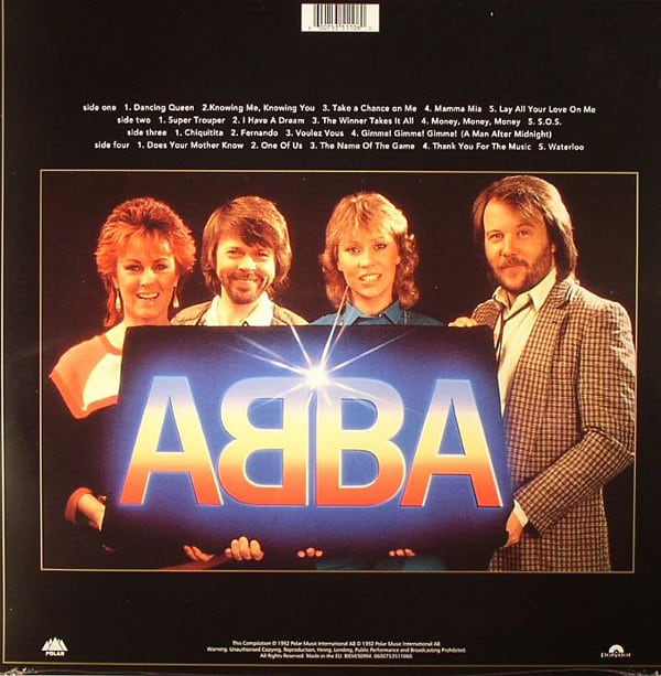 ABBA — Gold: Greatest Hits (2-LP)