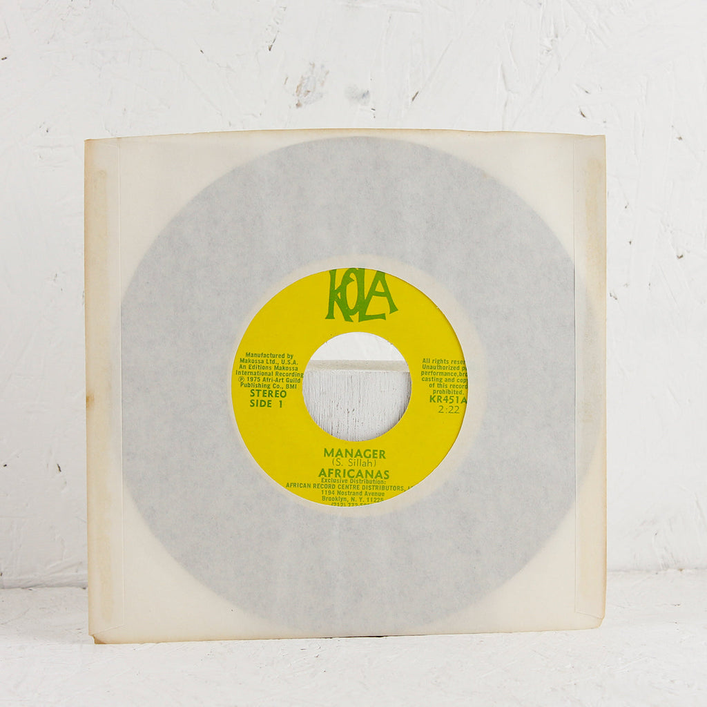 Manager – Vinyl 7"