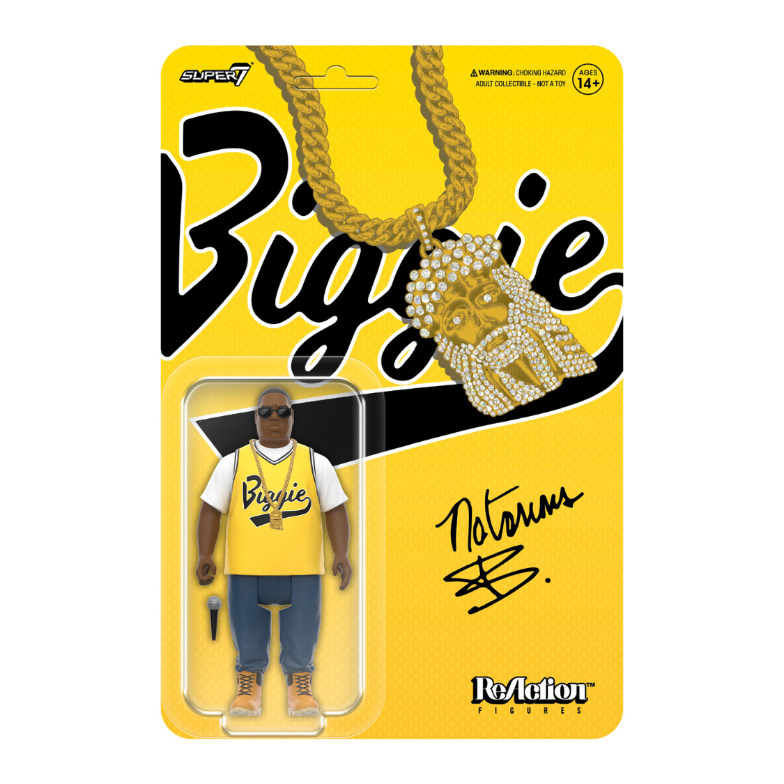 Biggie Yellow Jersey ReAction (3.75" Figure)