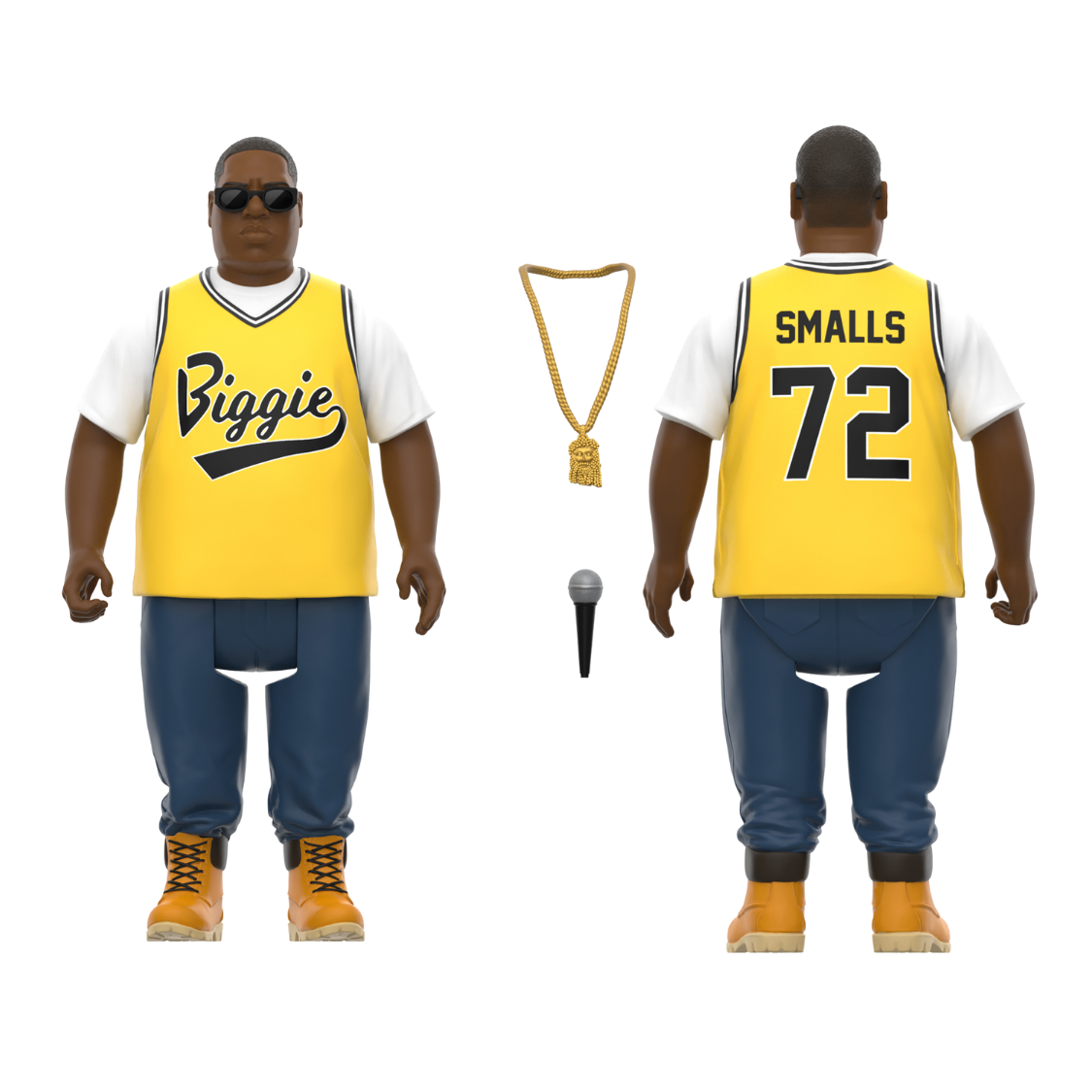 Biggie Yellow Jersey ReAction (3.75" Figure)