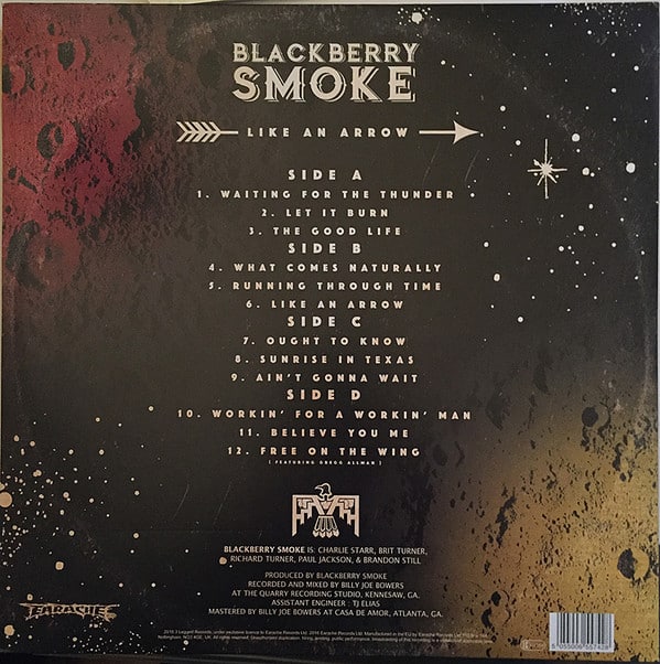 Blackberry Smoke — Like An Arrow (2-LP)