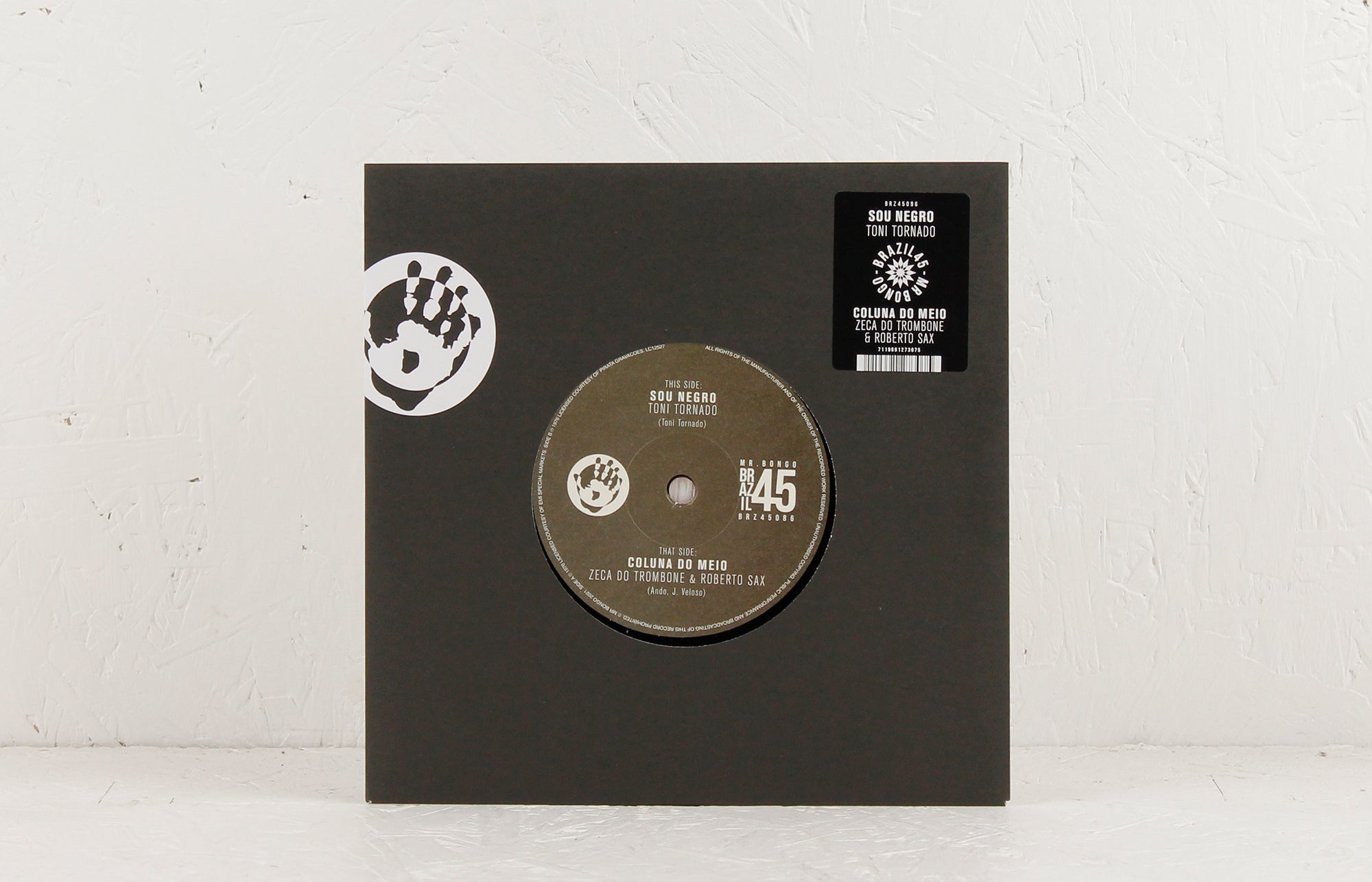 Toni Tornado - 'Sou Negro' / Zeca Do Trombone 'Coluna Do Meio' – Vinyl 7"