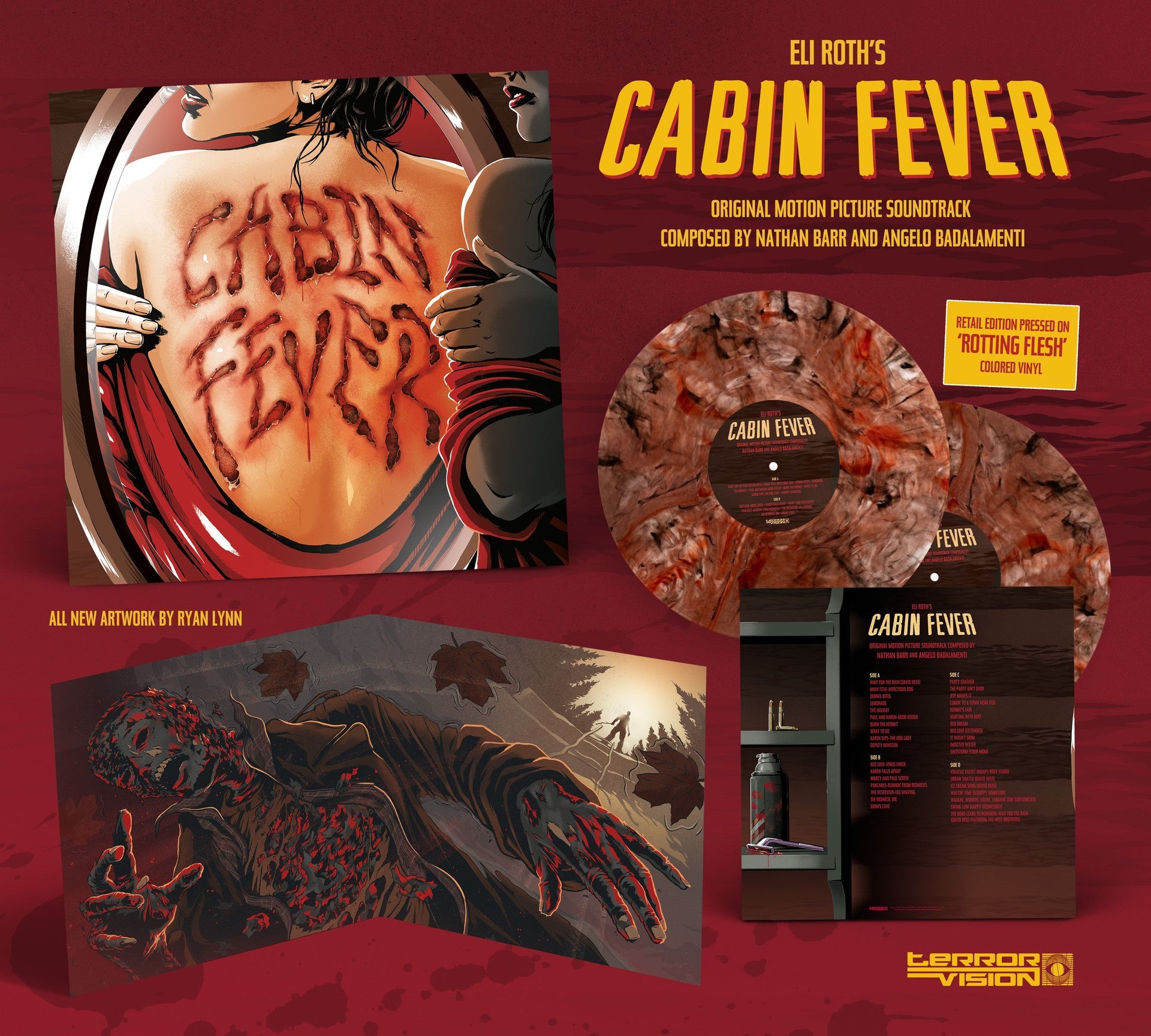 Cabin Fever (2002) OST 2xLP (Staff Pick)