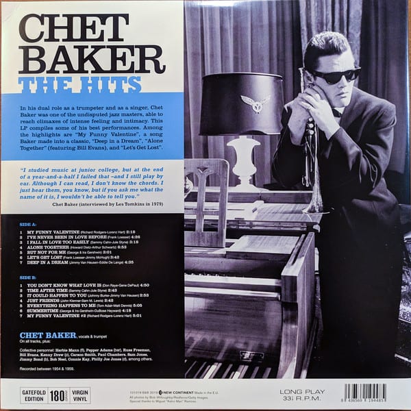 Chet Baker — The Hits