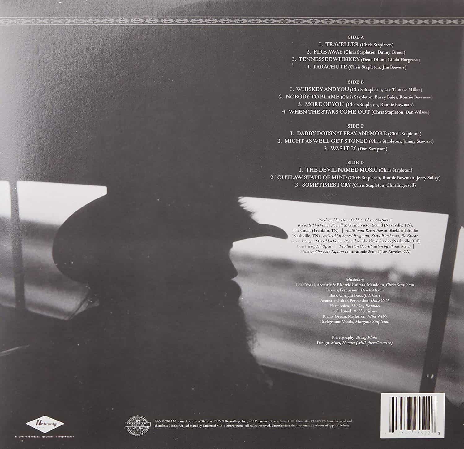 Chris Stapleton — Traveller (2-LP)