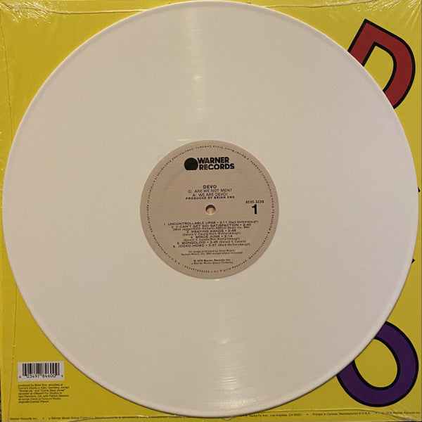 Devo — Q: Are We Not Men? (White)