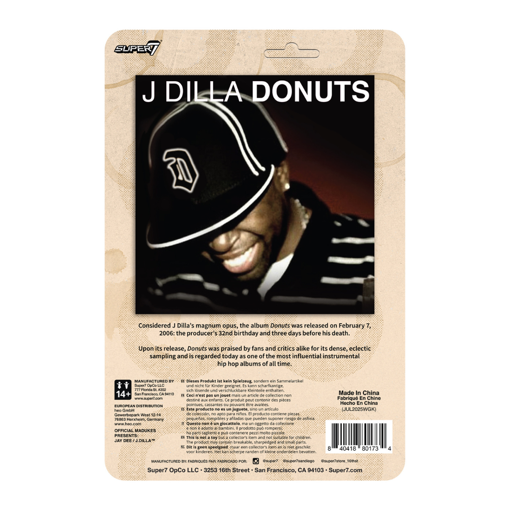 J Dilla (Donuts) ReAction (3.75" Figure)