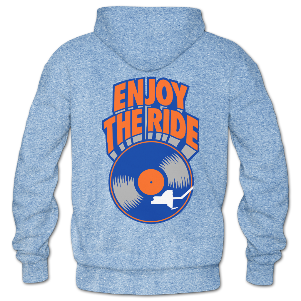 Retro Baller Enjoy The Ride Zip Up Hoodie
