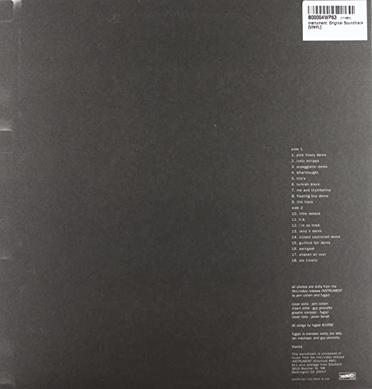 Fugazi — Instrument (Soundtrack)