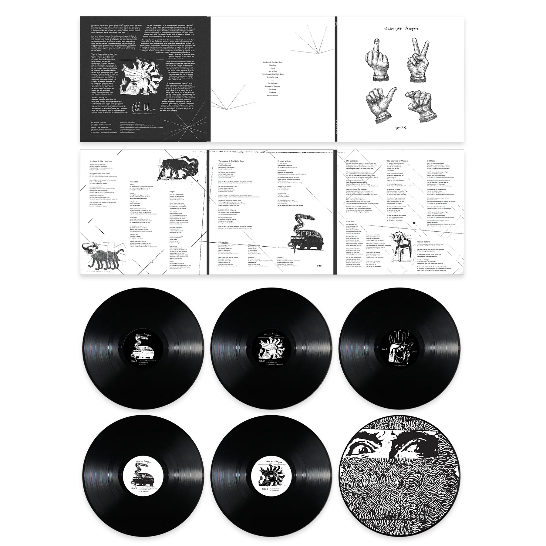Goose — Chain Yer Dragon (3-LP)