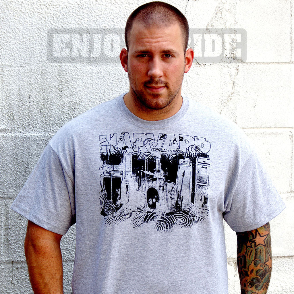 Harvard Grey Band Logo Tee