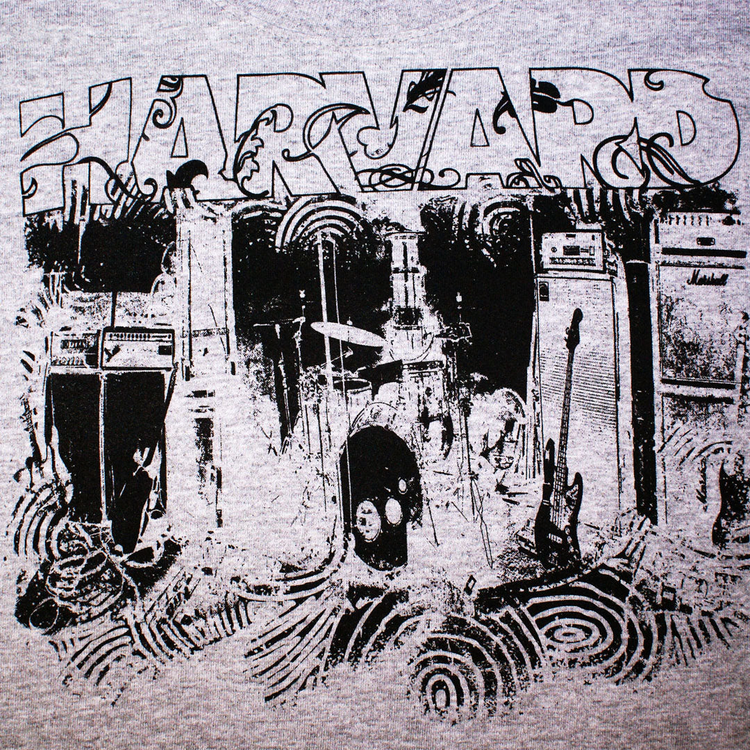 Harvard Grey Band Logo Tee