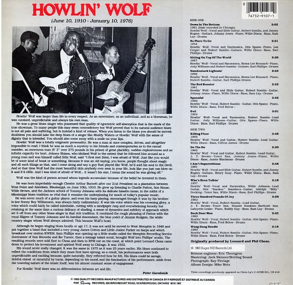 Howlin’ Wolf — His Greatest Sides Vol. 1