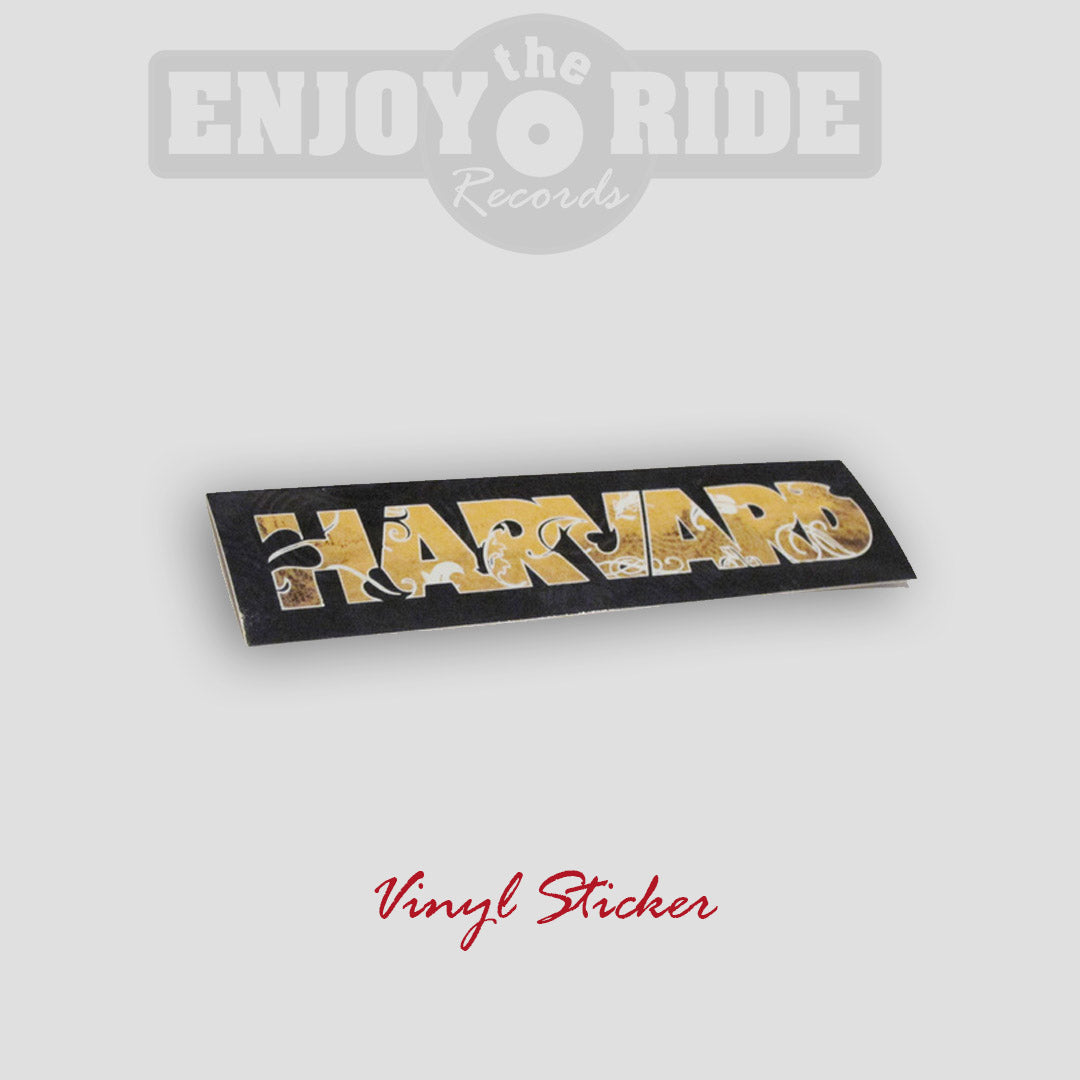 Harvard Vinyl Sticker