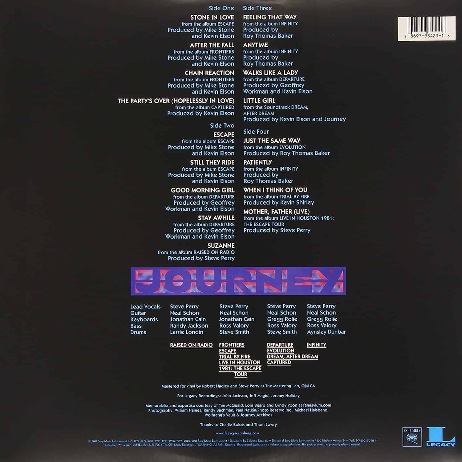 Journey — Greatest Hits Vol. 2 (2-LP)