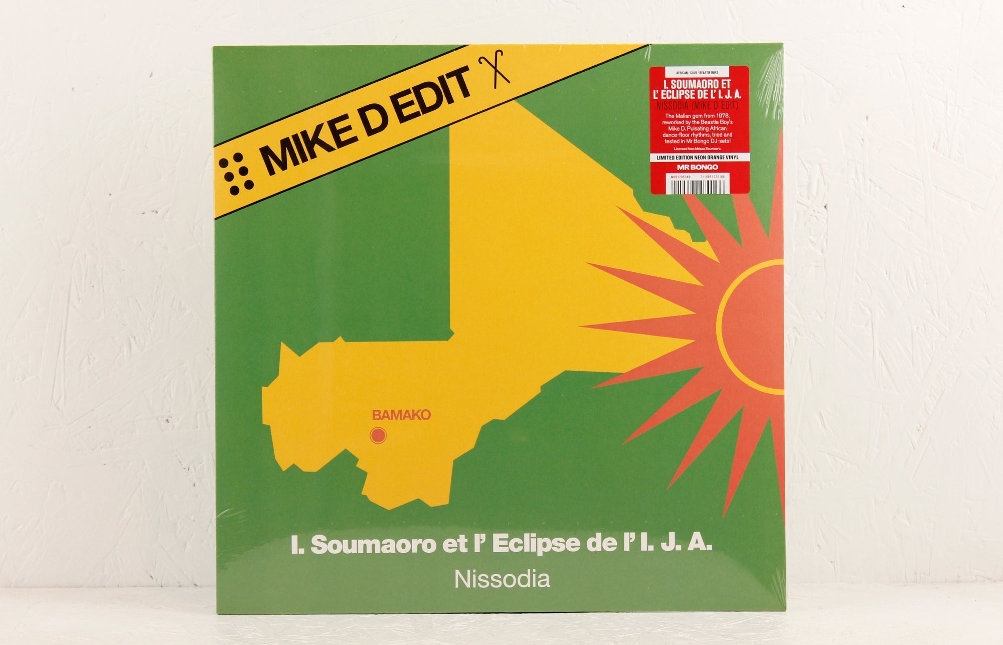 Nissodia (Mike D Edit) – Limited Edition Neon Orange Vinyl 12"