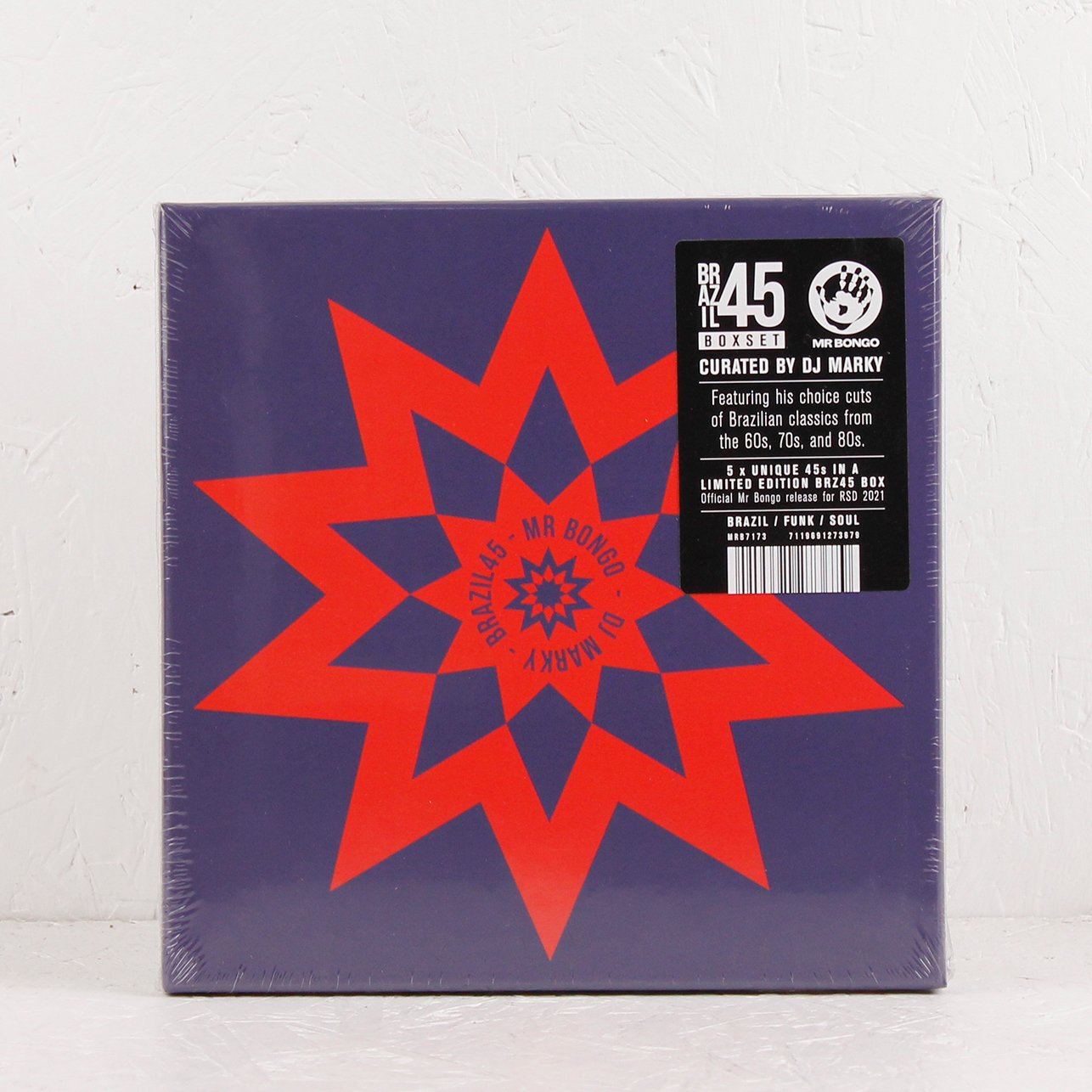 Brazil 45 Boxset Curated By DJ Marky – 5 x 7" Vinyl