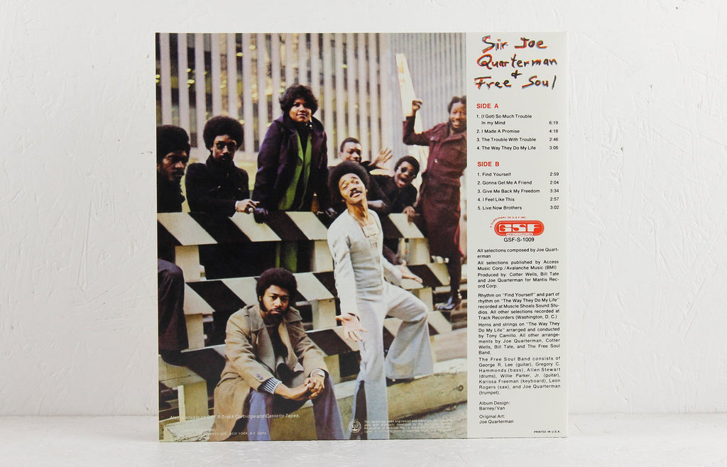 Sir Joe Quarterman & Free Soul – Vinyl LP