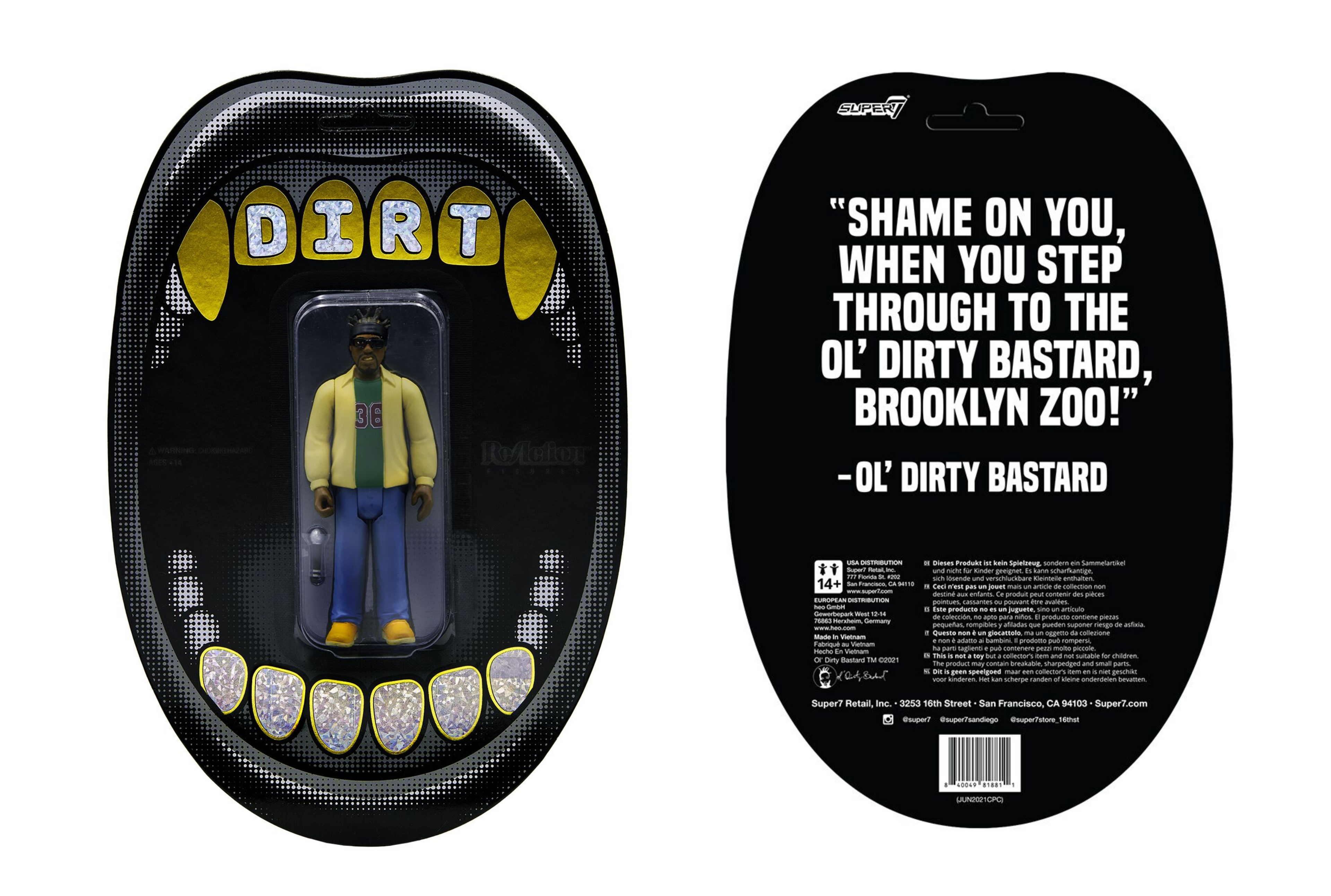 ODB Brooklyn Zoo ReAction (3.75" Figure)