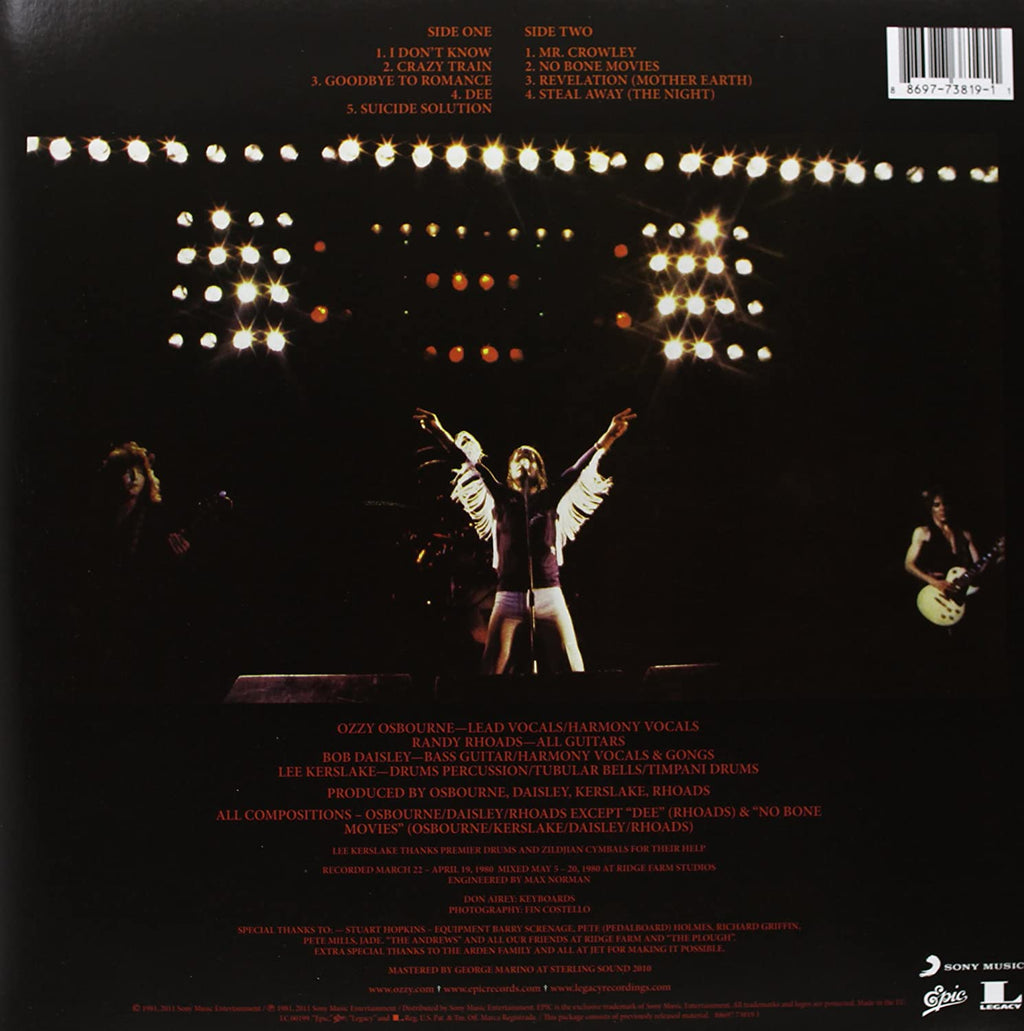 Ozzy Osbourne — Blizzard Of Ozz