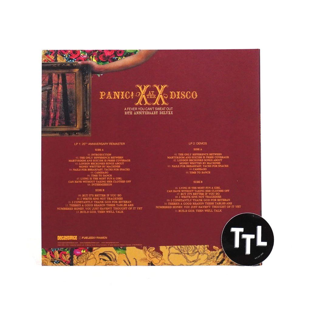 Panic at the Disco - A Fever You Can't Sweat Out (20th Anniversary Deluxe)(Staff Pick)