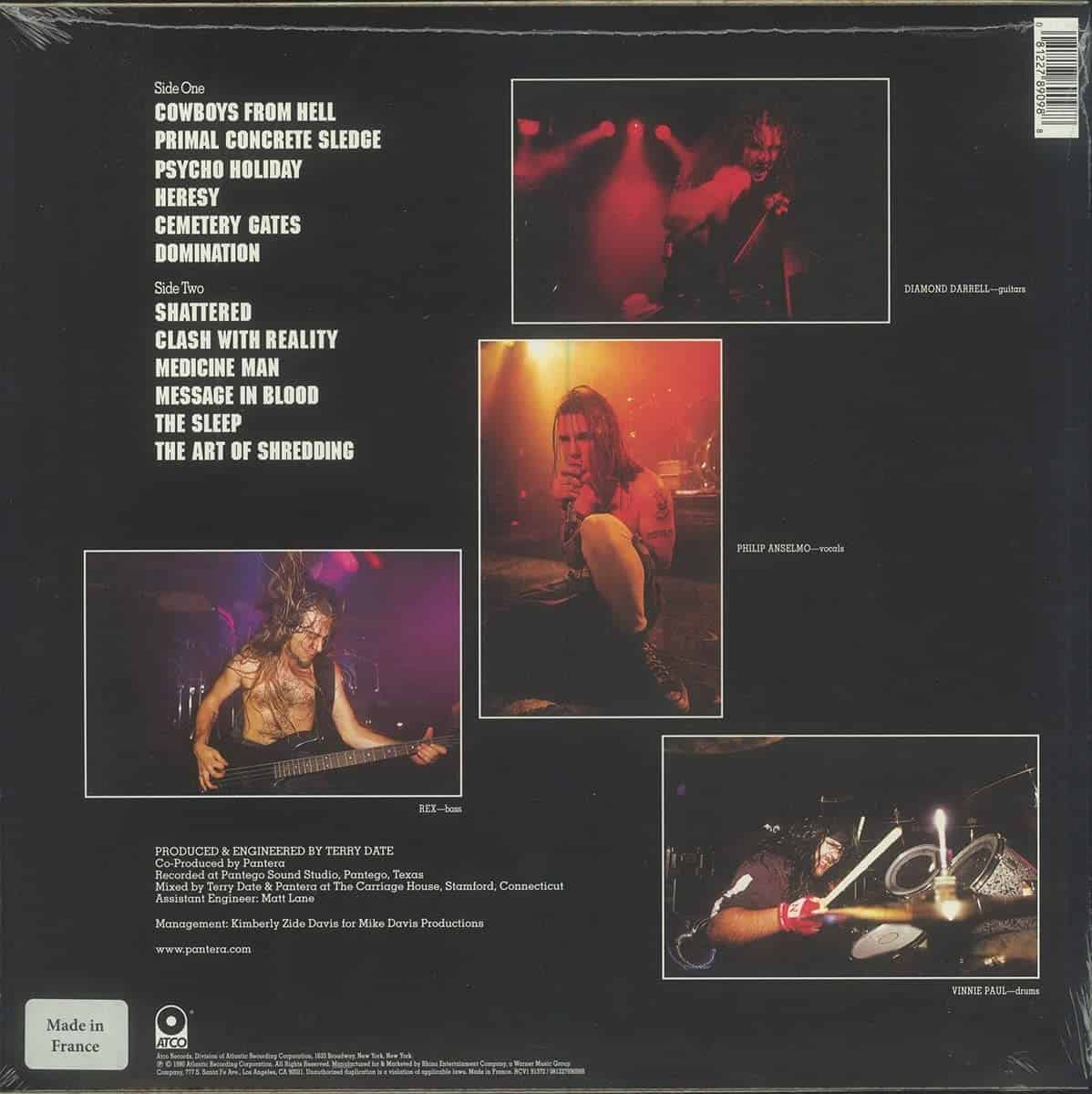 Pantera — Cowboys From Hell (Brown Marble)