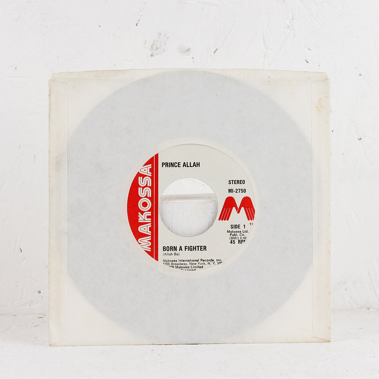 Born A Fighter – Vinyl 7"