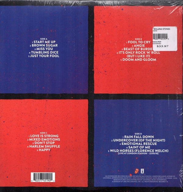 Rolling Stones — Honk (2-LP)