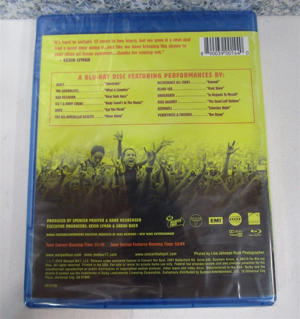 The Vans Warped Tour 15th Anniversary Blu-ray (Staff Pick)