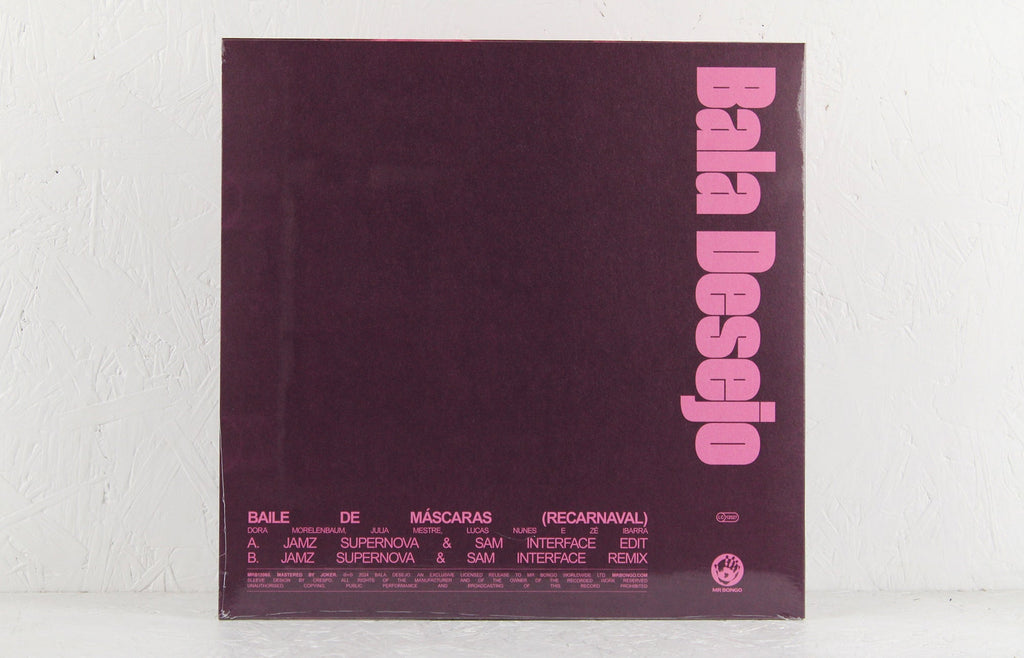 Baile De Máscaras (Jamz Supernova & Sam Interface Edit) – Vinyl 12"