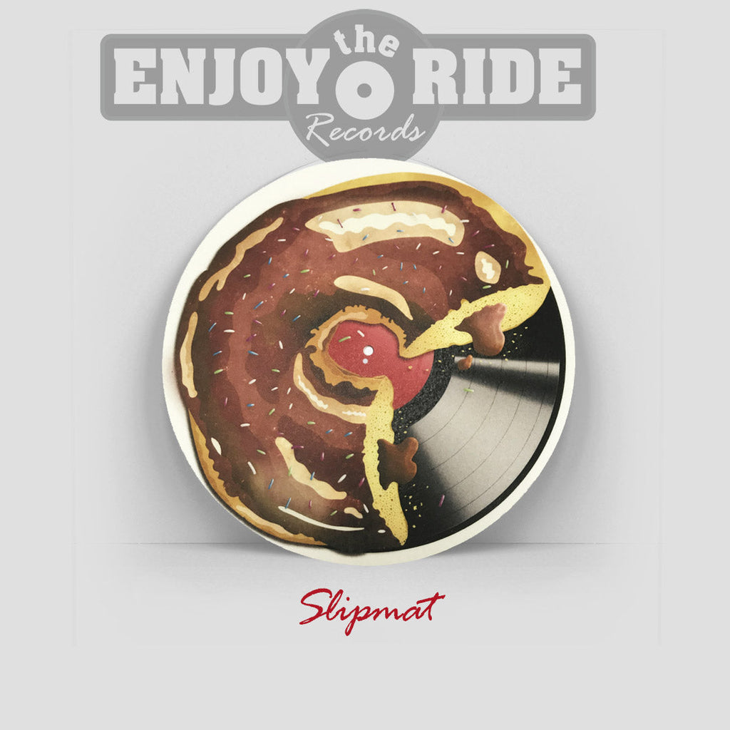 12" Chocolate Donut Slip Mat