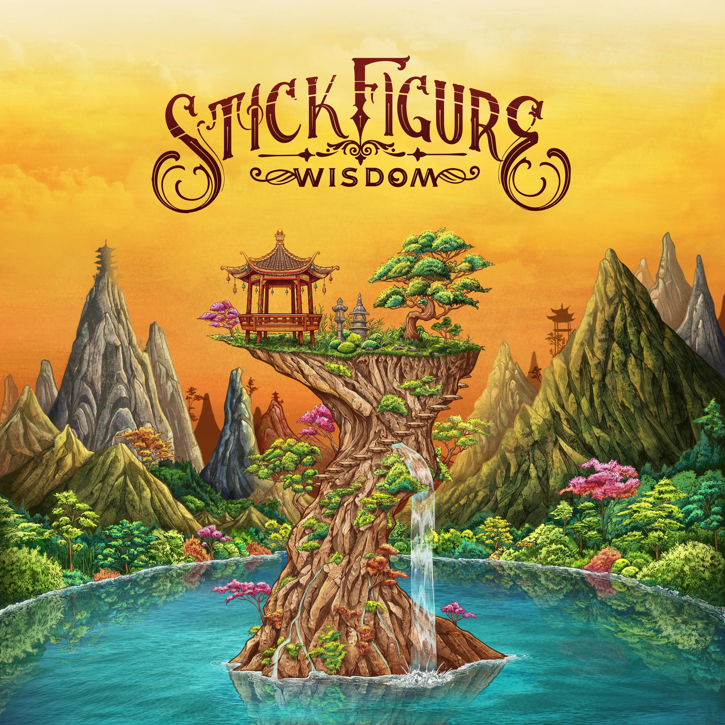 Stick Figure — Wisdom (Blue)
