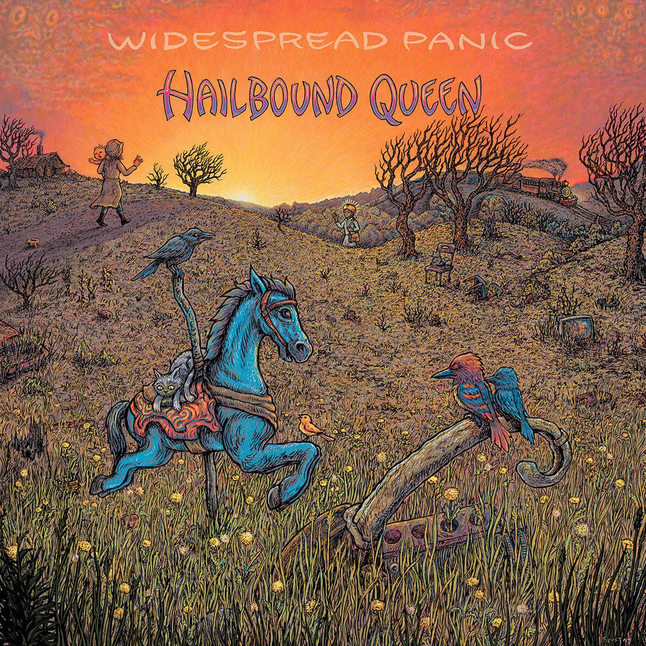 Widespread Panic — Hailbound Queen (Orange)