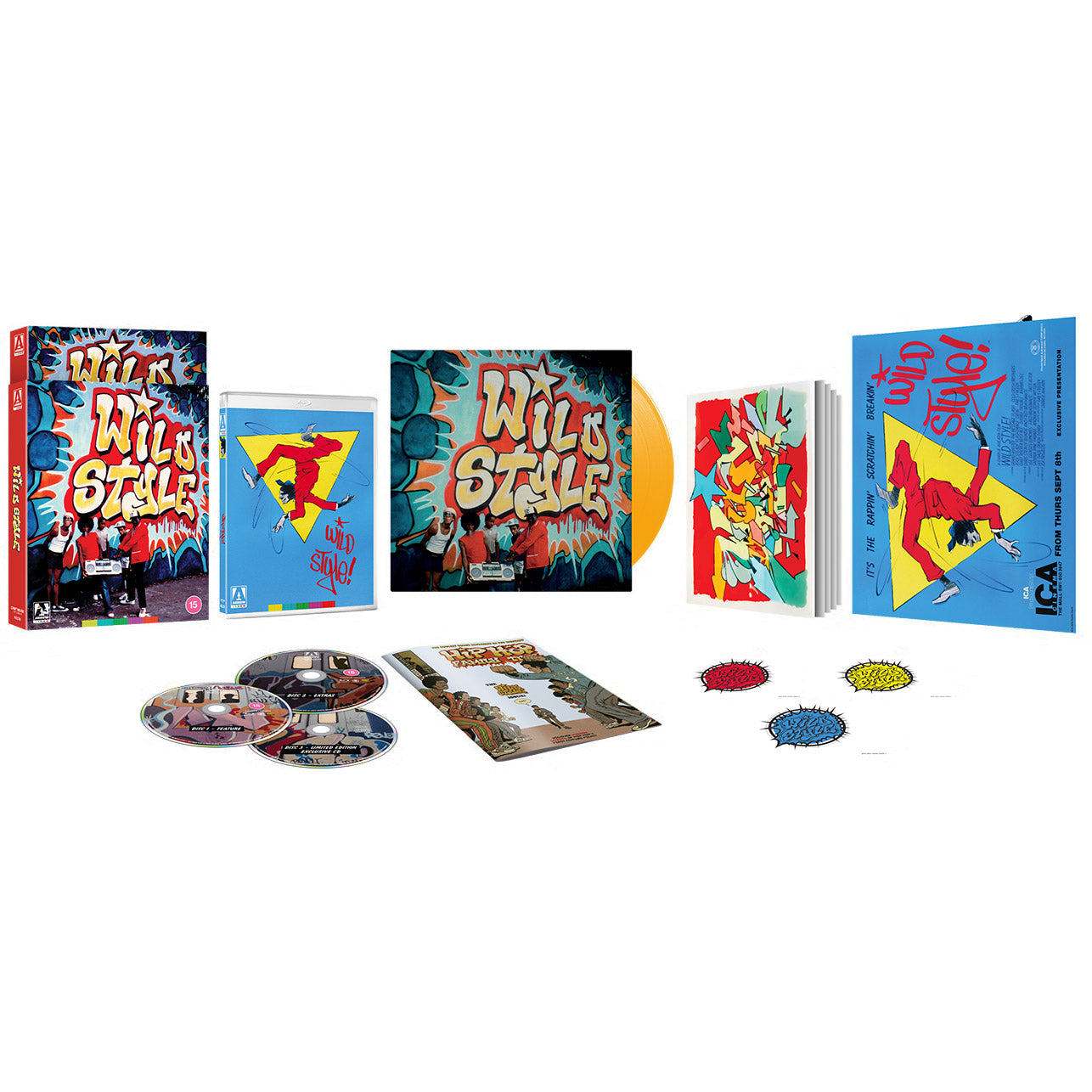 Wild Style (Special Edition) – Vinyl 2LP + Blu Ray / UHD Bundle